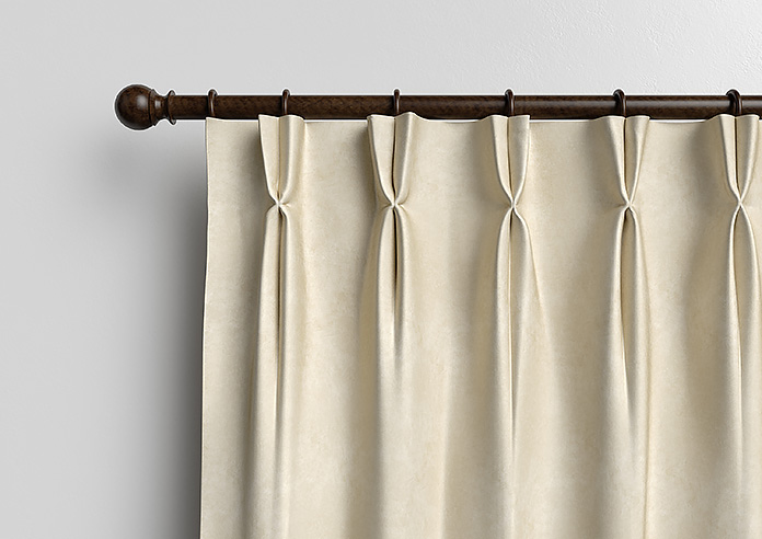 Florence Faux Suede, Stone - Made to Measure Curtains - Image 12